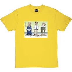 The Ascent Of Trousers T-Shirt -ThinkWear Collective Sales ascent of trousers tshirt yellowtshirt