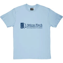 Atticus Finch: Attorney At Law T-Shirt -ThinkWear Collective Sales atticus finch tshirt 7 skybluetshirt