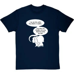 Audre Lorde "I Am Not Free While Any Woman Is Unfree" T-Shirt -ThinkWear Collective Sales audre lorde i am not free tshirt 2 navybluetshirt