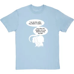 Audre Lorde "I Am Not Free While Any Woman Is Unfree" T-Shirt -ThinkWear Collective Sales audre lorde i am not free tshirt 2 skybluetshirt