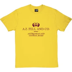 A.Z. Fell And Co T-Shirt -ThinkWear Collective Sales az fell tshirt 170 yellowtshirt