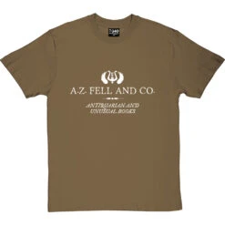 A.Z. Fell And Co T-Shirt -ThinkWear Collective Sales az fell tshirt 2 olivetshirt