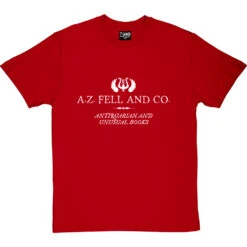 A.Z. Fell And Co T-Shirt -ThinkWear Collective Sales az fell tshirt 2 redtshirt