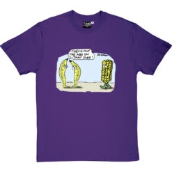 Banana Abs T-Shirt -ThinkWear Collective Sales banana abs tshirt purpletshirt
