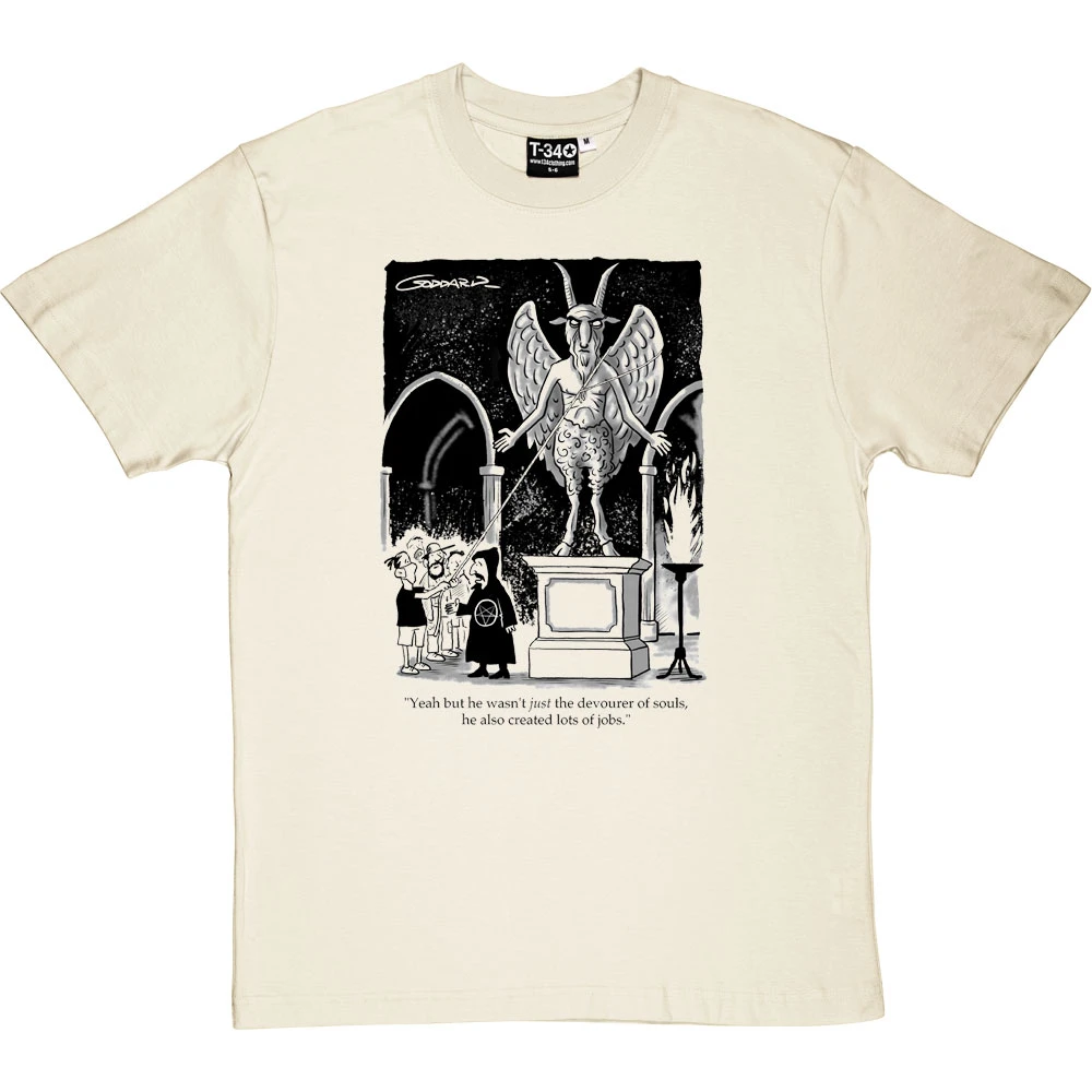 Baphomet Statue T-Shirt 1 Baphomet Statue T-Shirt