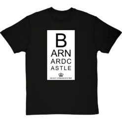 Barnard Castle Eye Test T-Shirt -ThinkWear Collective Sales barnard castle eye test tshirt blacktshirt
