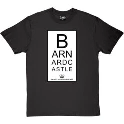 Barnard Castle Eye Test T-Shirt -ThinkWear Collective Sales barnard castle eye test tshirt charcoaltshirt