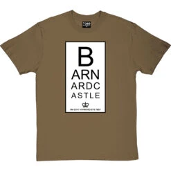 Barnard Castle Eye Test T-Shirt -ThinkWear Collective Sales barnard castle eye test tshirt olivetshirt