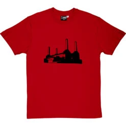 Battersea Power Station T-Shirt -ThinkWear Collective Sales battersea power station tshirt 1 redtshirt