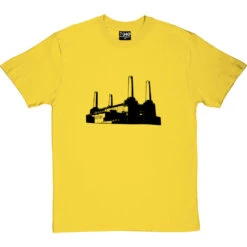 Battersea Power Station T-Shirt -ThinkWear Collective Sales battersea power station tshirt 1 yellowtshirt