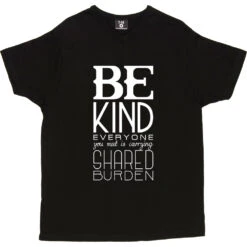 Be Kind T-Shirt -ThinkWear Collective Sales be kind tshirt 2 black mens v neck tshirt