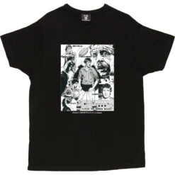 Bill Beaumont & England V Australia 1984 T-Shirt -ThinkWear Collective Sales beaumont eng aus tshirt 178 black mens v neck tshirt