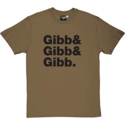 Bee Gees Line-Up T-Shirt -ThinkWear Collective Sales bee gees line up tshirt 1 olivetshirt