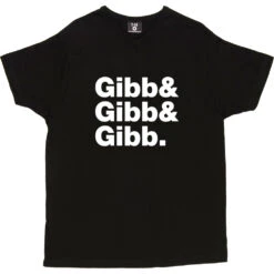 Bee Gees Line-Up T-Shirt -ThinkWear Collective Sales bee gees line up tshirt 2 black mens v neck tshirt