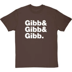 Bee Gees Line-Up T-Shirt -ThinkWear Collective Sales bee gees line up tshirt 2 hazelnuttshirt