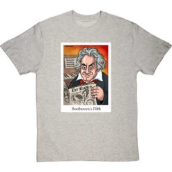 Beethoven's Filth T-Shirt -ThinkWear Collective Sales beethovens filth tshirt lightoxfordtshirt