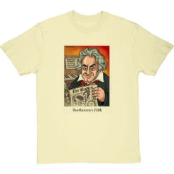 Beethoven's Filth T-Shirt -ThinkWear Collective Sales beethovens filth tshirt naturaltshirt