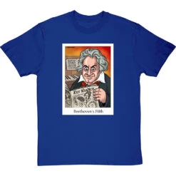 Beethoven's Filth T-Shirt -ThinkWear Collective Sales beethovens filth tshirt royalbluetshirt