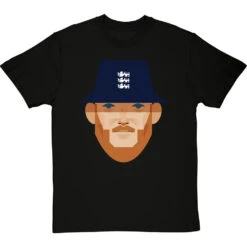 Ben Stokes By Stanley Chow T-Shirt -ThinkWear Collective Sales ben stokes by stanley chow tshirt blacktshirt