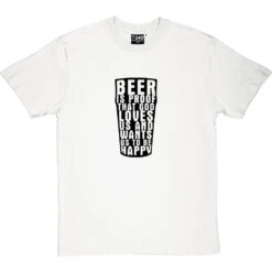 Benjamin Franklin "Beer" Quote T-Shirt 32 Benjamin Franklin "Beer" Quote T-Shirt -ThinkWear Collective Sales benjamin franklin beer tshirt 1 whitetshirt