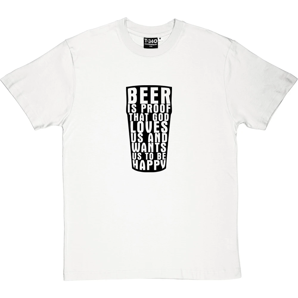 Benjamin Franklin "Beer" Quote T-Shirt 13 Benjamin Franklin "Beer" Quote T-Shirt - Image 13