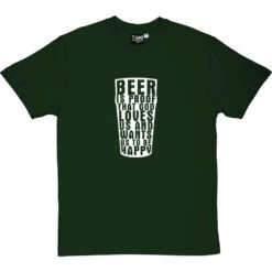 Benjamin Franklin "Beer" Quote T-Shirt 22 Benjamin Franklin "Beer" Quote T-Shirt -ThinkWear Collective Sales benjamin franklin beer tshirt 2 bottlegreentshirt