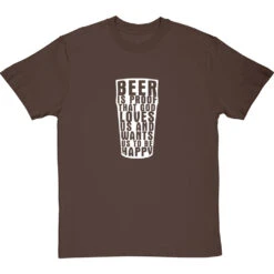 Benjamin Franklin "Beer" Quote T-Shirt 26 Benjamin Franklin "Beer" Quote T-Shirt -ThinkWear Collective Sales benjamin franklin beer tshirt 2 hazelnuttshirt