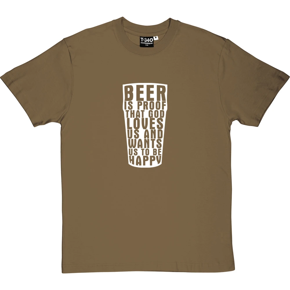 Benjamin Franklin "Beer" Quote T-Shirt 6 Benjamin Franklin "Beer" Quote T-Shirt - Image 6
