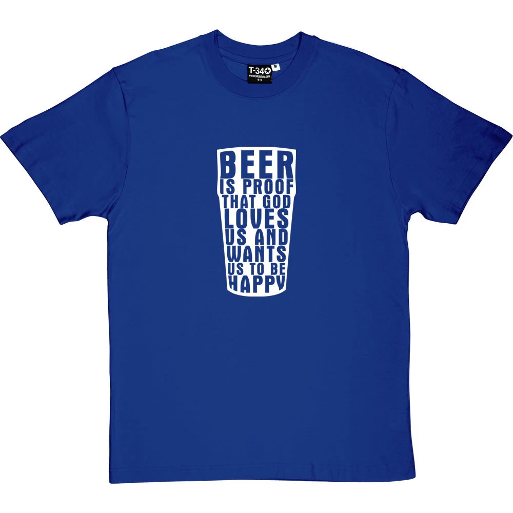 Benjamin Franklin "Beer" Quote T-Shirt 10 Benjamin Franklin "Beer" Quote T-Shirt - Image 10