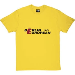 Berlin European T-Shirt -ThinkWear Collective Sales berlin european tshirt 1 yellowtshirt