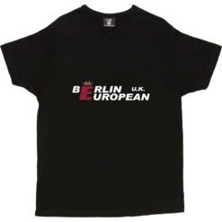 Berlin European T-Shirt -ThinkWear Collective Sales berlin european tshirt 2 black mens v neck tshirt