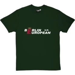 Berlin European T-Shirt -ThinkWear Collective Sales berlin european tshirt 2 bottlegreentshirt