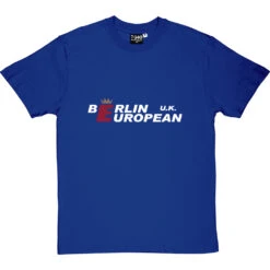 Berlin European T-Shirt -ThinkWear Collective Sales berlin european tshirt 2 royalbluetshirt