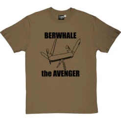 Berwhale The Avenger T-Shirt -ThinkWear Collective Sales berwhale the avenger tshirt 1 olivetshirt