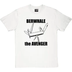 Berwhale The Avenger T-Shirt -ThinkWear Collective Sales berwhale the avenger tshirt 1 whitetshirt