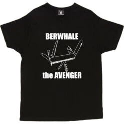 Berwhale The Avenger T-Shirt -ThinkWear Collective Sales berwhale the avenger tshirt 2 black mens v neck tshirt
