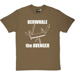 Berwhale The Avenger T-Shirt -ThinkWear Collective Sales berwhale the avenger tshirt 2 olivetshirt
