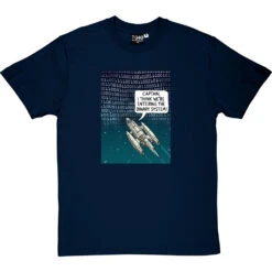 The Binary System T-Shirt -ThinkWear Collective Sales binary system tshirt navybluetshirt