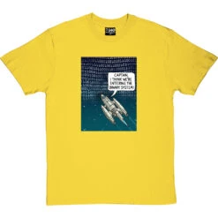 The Binary System T-Shirt -ThinkWear Collective Sales binary system tshirt yellowtshirt