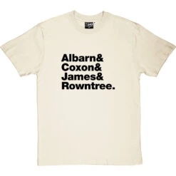 Blur Line-Up T-Shirt -ThinkWear Collective Sales blur tshirt 1 naturaltshirt