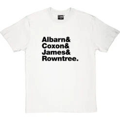Blur Line-Up T-Shirt -ThinkWear Collective Sales blur tshirt 1 whitetshirt