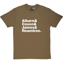 Blur Line-Up T-Shirt -ThinkWear Collective Sales blur tshirt 2 olivetshirt