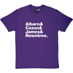 Blur Line-Up T-Shirt -ThinkWear Collective Sales blur tshirt 2 purpletshirt