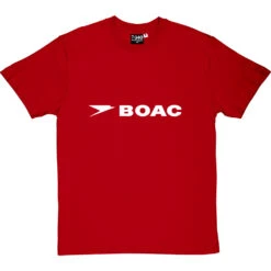 BOAC T-Shirt -ThinkWear Collective Sales boac 2 redtshirt