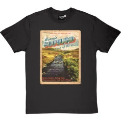 Bonnie Scotland T-Shirt -ThinkWear Collective Sales bonnie scotland tshirt charcoaltshirt