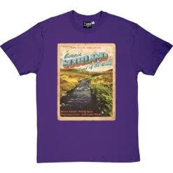 Bonnie Scotland T-Shirt -ThinkWear Collective Sales bonnie scotland tshirt purpletshirt