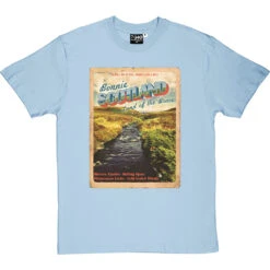 Bonnie Scotland T-Shirt -ThinkWear Collective Sales bonnie scotland tshirt skybluetshirt