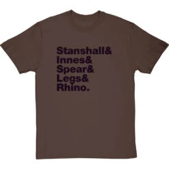 The Bonzo Dog Doo-Dah Band Line-Up T-Shirt -ThinkWear Collective Sales bonzo dog line up tshirt 1 hazelnuttshirt