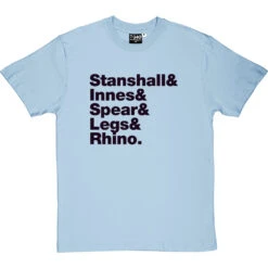 The Bonzo Dog Doo-Dah Band Line-Up T-Shirt -ThinkWear Collective Sales bonzo dog line up tshirt 1 skybluetshirt