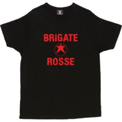 Brigate Rosse T-Shirt -ThinkWear Collective Sales brigaterosse 5 black mens v neck tshirt